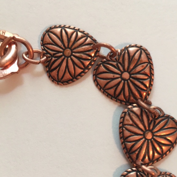 Exquisite vintage Western style copper bracelet, excellent condition! - Picture 8 of 16